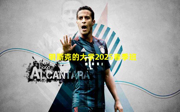 明斯克的大学2025春季班